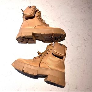 Thora-p Tan Booties by Steve Madden | Size 6